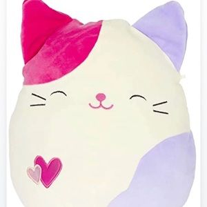 Squishmallow Tiffany - Valentine Cat 8”
